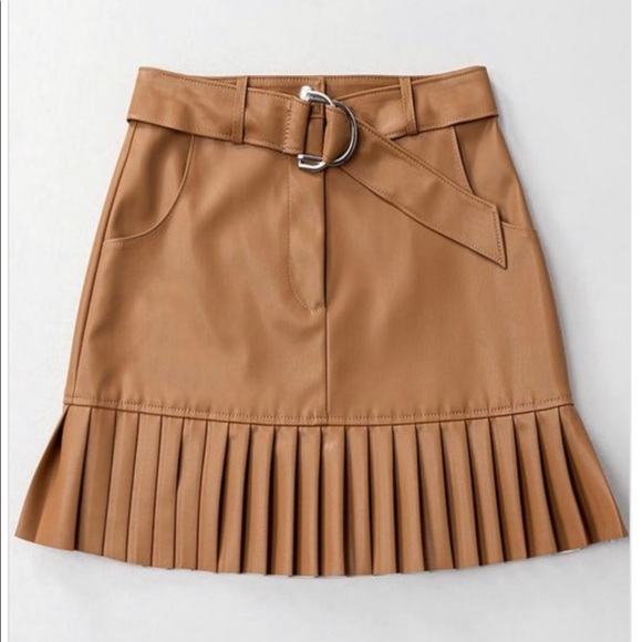 Dresses & Skirts - Faux Leather Mini Skirt
